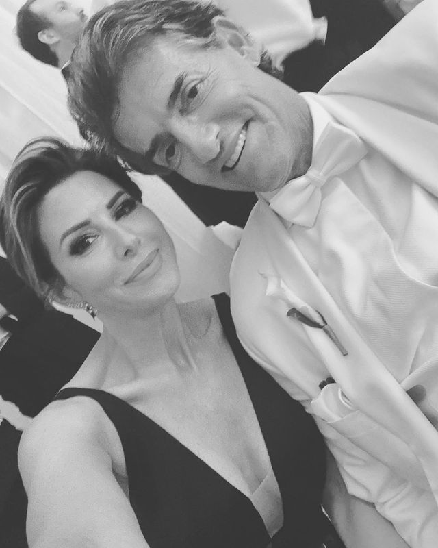 Dominique Sachse with her husband Nick Florescu.